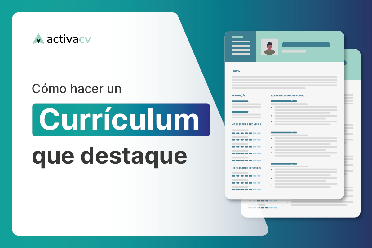 como hacer un curriculum que destaque activacv