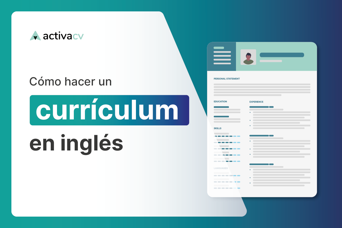 cómo hacer curriculum inglés