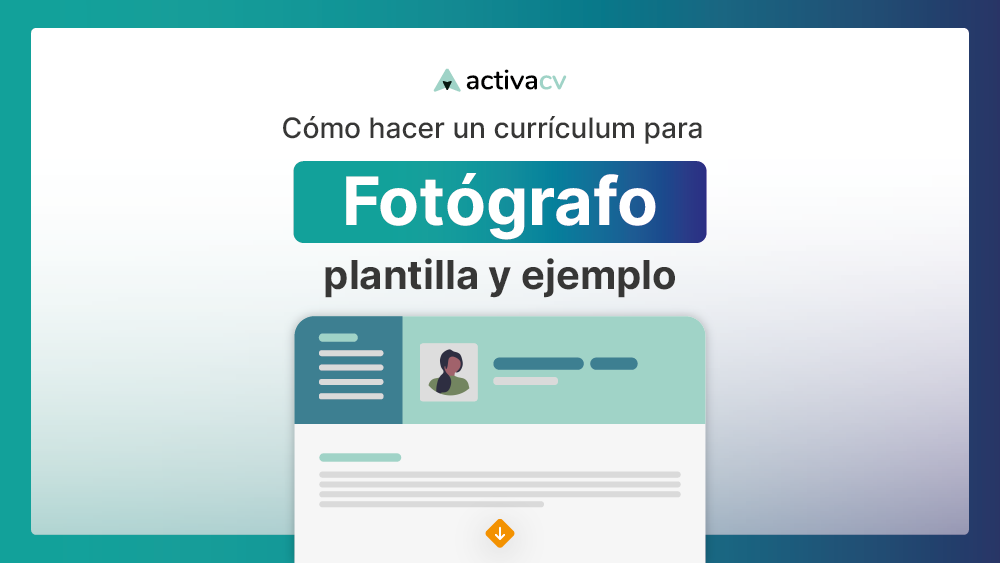 CV Fotógrafo