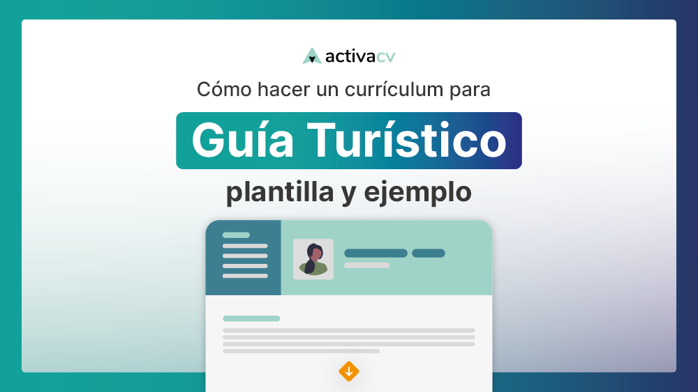 CV Guía Turístico